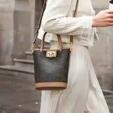 Mashalanti Vintage Print Shoulder Bag