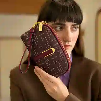 Marsalanti Classic Printed PVC Clutch