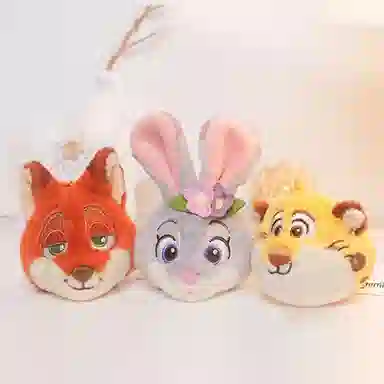 POTDEMIEL x Disney Zootopia Nick Wilde Plush Keychain