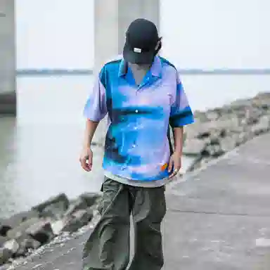 FLOAT Galaxy Short Sleeve Shirt