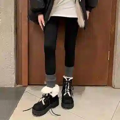 保暖耐磨 小众百搭时尚潮流之选 短筒 雪地靴 女款