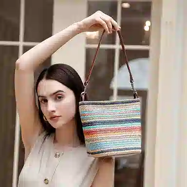 VANDEE Rainbow Shoulder Bag