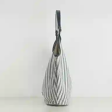 VANDEE Striped Tote Bag