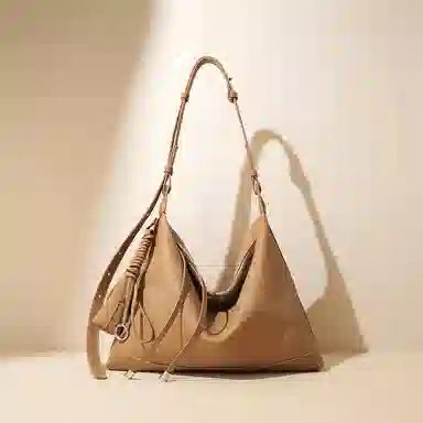 通勤慵懒风 设计纯色高级感 头层牛皮 单肩包 常规 女款 多色