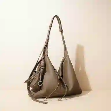 通勤慵懒风 设计纯色高级感 头层牛皮 单肩包 常规 女款 多色