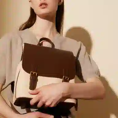 Vandee Caramel Cream Backpack