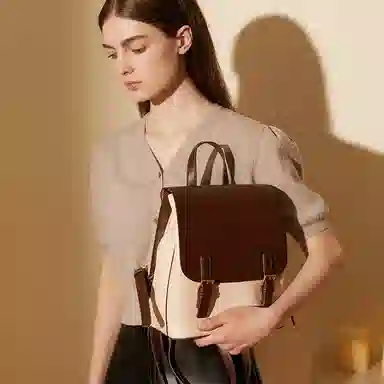 Vandee Caramel Cream Backpack