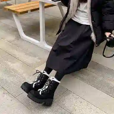 保暖耐磨 小众百搭时尚潮流之选 短筒 雪地靴 女款