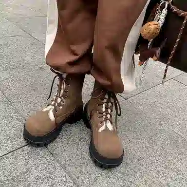 保暖耐磨 小众百搭时尚潮流之选 短筒 雪地靴 女款