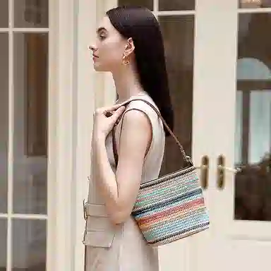 VANDEE Rainbow Shoulder Bag