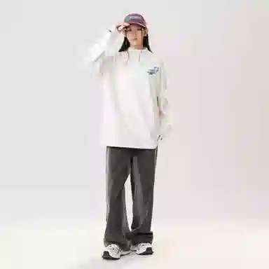 HUANQIU Retro Unisex Thermal Top