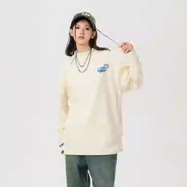 HUANQIU Retro Unisex Thermal Top