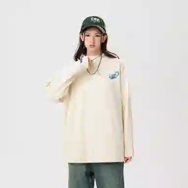 HUANQIU Retro Unisex Thermal Top