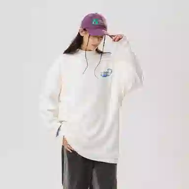 HUANQIU Retro Unisex Thermal Top