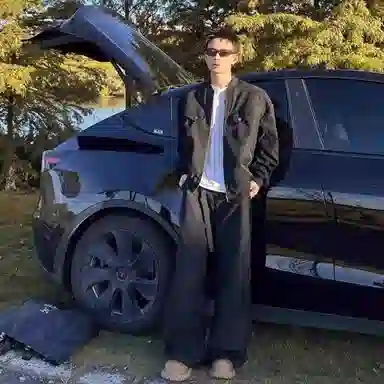 虫小绿 美拉德短款工装做旧外套男春秋水洗潮牌棒球服美式复古哈灵顿拉链休闲上衣夹克 男女同款