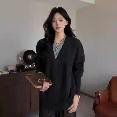 v