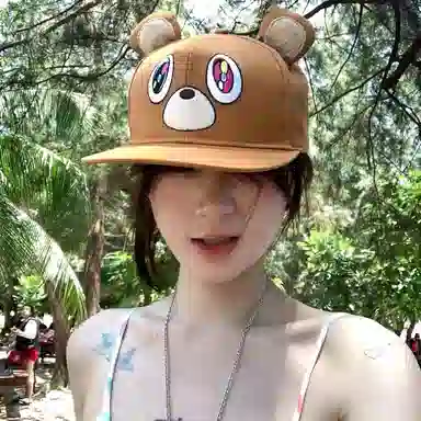 尚先生 搞怪萌趣大头围遮阳甜酷鸭舌帽 棉 棒球帽草帽 男女同款情侣款