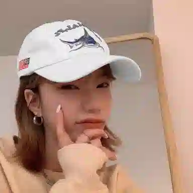 复古鲨鱼刺绣水洗做旧大头围显脸小美式休闲遮阳防晒帽 优质棉质帽 时尚鸭舌帽 男女同款情侣款 丰富色彩任你选