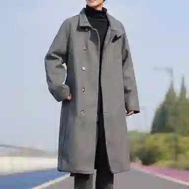 RAP PANDA Classic Overcoat