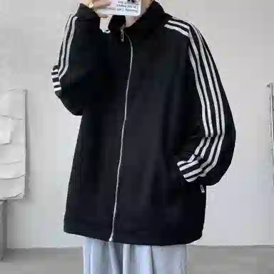悍戈 港风美式复古个性休闲运动风上衣卫衣 男款