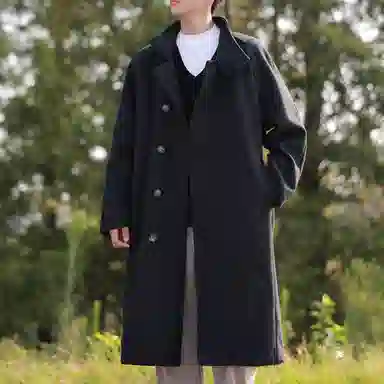 RAP PANDA Classic Overcoat