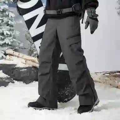 RAP PANDA Ski Pants White
