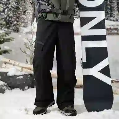 RAP PANDA Ski Pants White