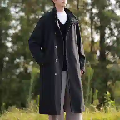 RAP PANDA Classic Overcoat