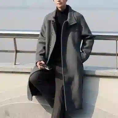RAP PANDA Classic Overcoat