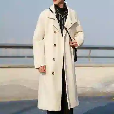 RAP PANDA Classic Overcoat