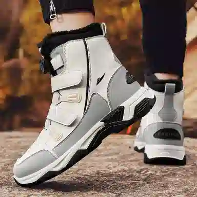 酷丁 保暖防水防滑 加绒加厚厚底舒适 雪地靴 男女同款