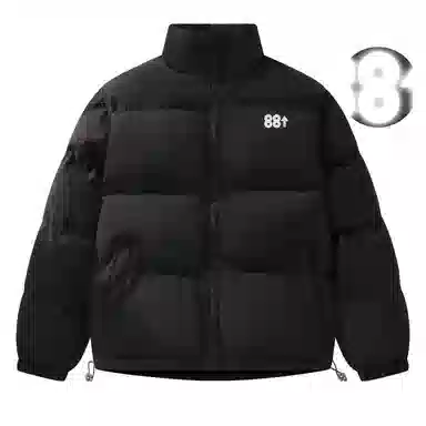 88rising Basic 3M Reflective Logo Puffer Jacket