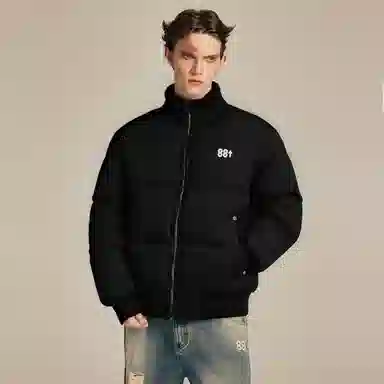 88rising Basic 3M Reflective Logo Puffer Jacket