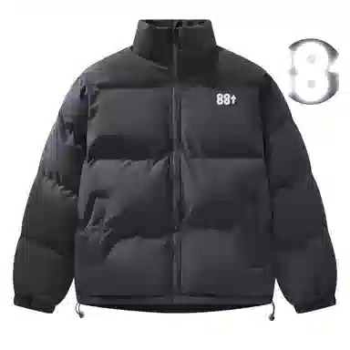 88rising Basic 3M Reflective Logo Puffer Jacket
