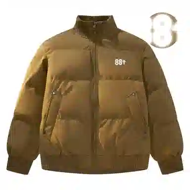 88rising Basic 3M Reflective Logo Puffer Jacket
