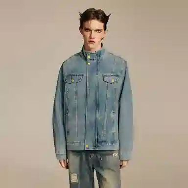 88rising Harrington Denim Jacket