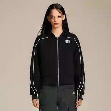 88rising Retro Striped Logo Sweatshirt