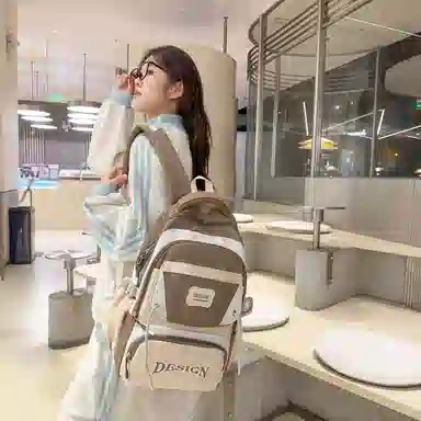 SEVENMOONS Nylon Backpack