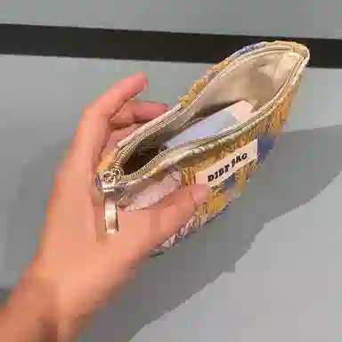 轻迎 便携小号 化妆包迷你 口红包 补妆包随身 零钱包 耳机钥匙包 收纳包洗漱包