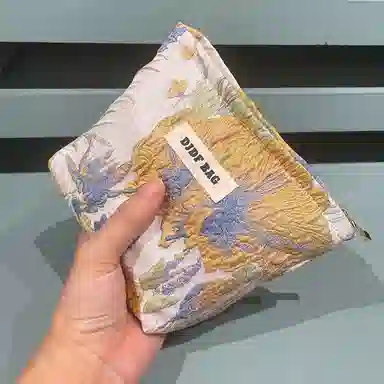 轻迎 便携小号 化妆包迷你 口红包 补妆包随身 零钱包 耳机钥匙包 收纳包洗漱包