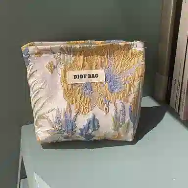 轻迎 便携小号 化妆包迷你 口红包 补妆包随身 零钱包 耳机钥匙包 收纳包洗漱包