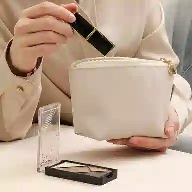 轻迎 迷你 化妆包 便携 内胆包 补妆包 随身 化妆袋 小号 口红包 收纳包洗漱包