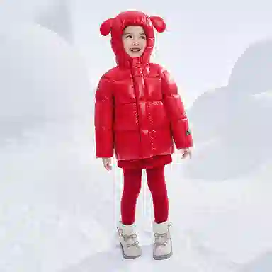 高梵 轻盈亲肤舒适柔软羽绒服 中小童