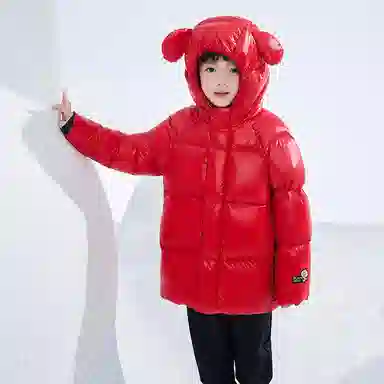 高梵 轻盈亲肤舒适柔软羽绒服 中小童