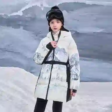 高梵 简约百搭保暖时尚羽绒服 青少年