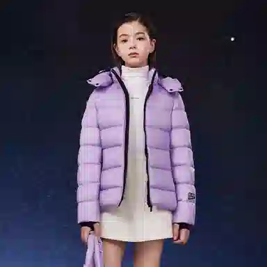 高梵 黑金舒适保暖百搭洋气时尚羽绒服 青少年