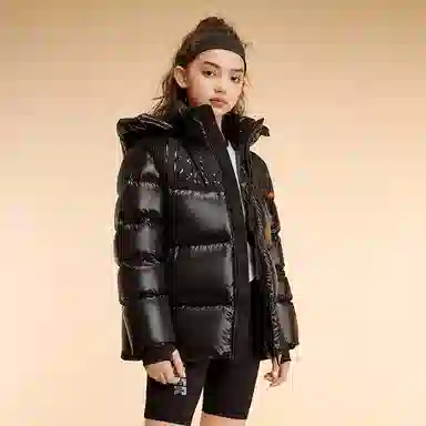 高梵 黑金小火山夺冠系列中长款加厚羽绒服 儿童款