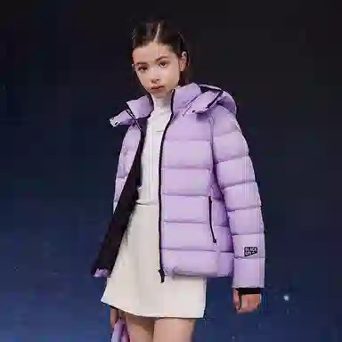 高梵 黑金舒适保暖百搭洋气时尚羽绒服 青少年