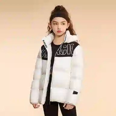 高梵 黑金小火山夺冠系列中长款加厚羽绒服 儿童款