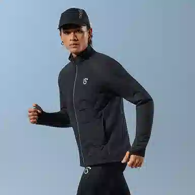 马孔多 跑步外套长袖锁温超轻羽绒服 男款